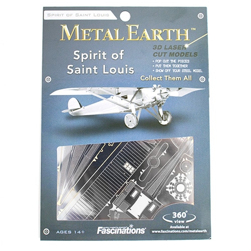 Metal Earth, 3D Model Kits, Metal, Gifts, Spirit Of St Louis, 2371